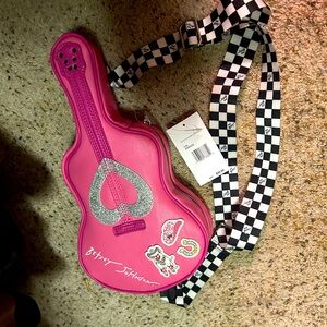 Guitar purse Betsey Johnson